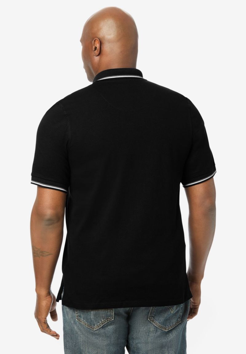 Men's Double Tipped Polo