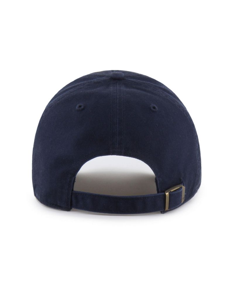 Men's '47 College Navy Seattle Seahawks American Flag Clean Up Adjustable Hat