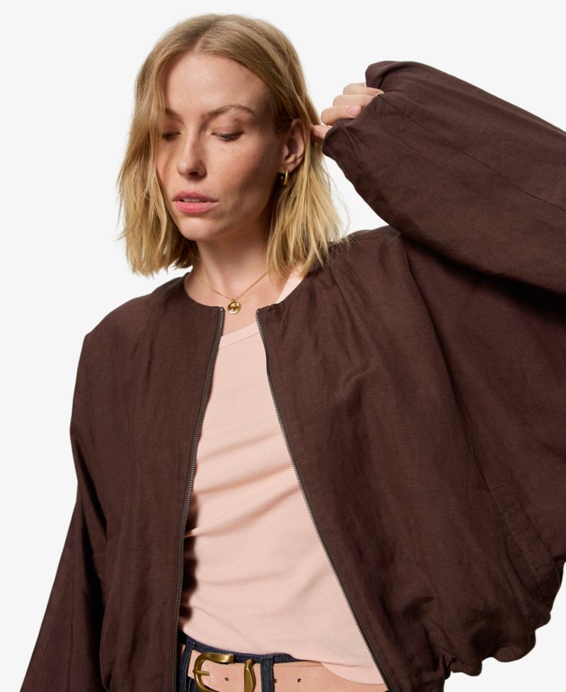 Women's Crewneck Bubble Jacket