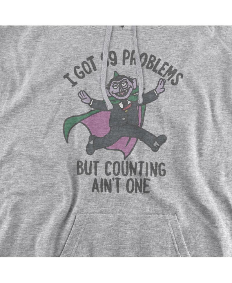 Men's Big & Tall Count 99 Problems Graphic-Pullover Hoodie