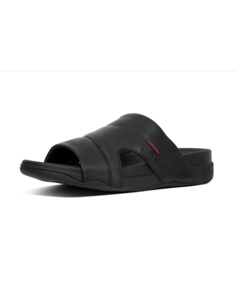 Men's Freeway Pool Slide in Leather