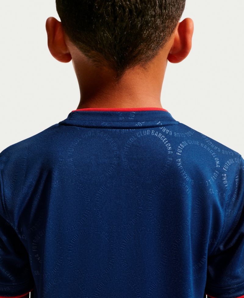 Big Boys and Girls Royal Barcelona 2026/27 Dri-FIT Pre-Match Top