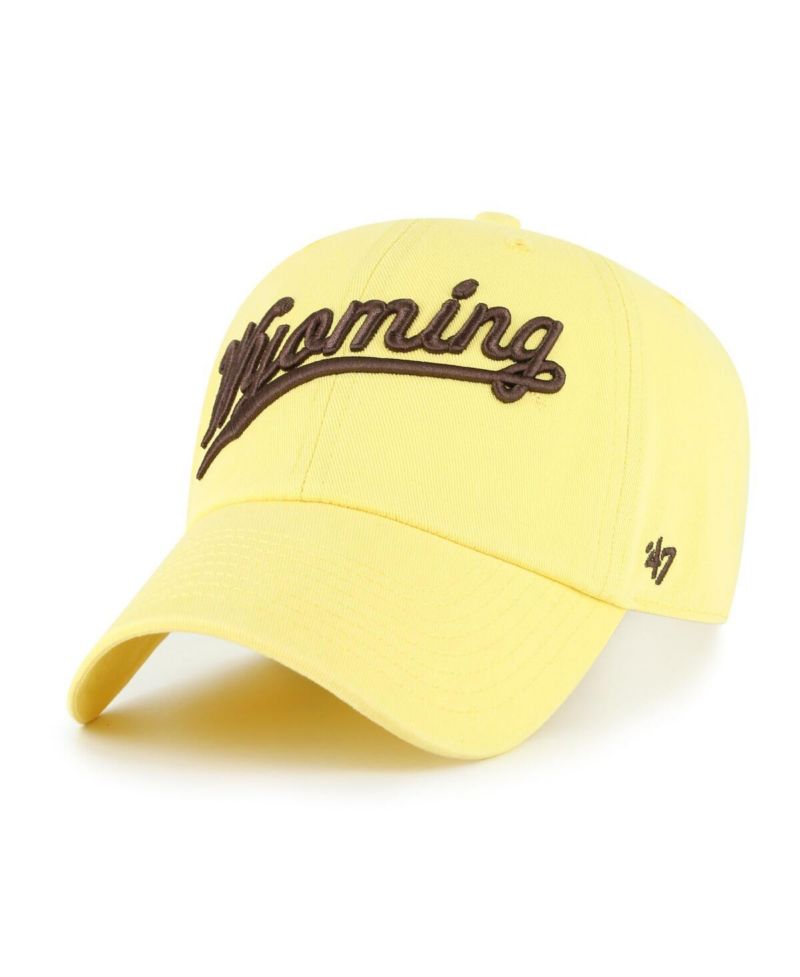 Men's Gold Wyoming Cowboys Vault Clean Up Adjustable Hat