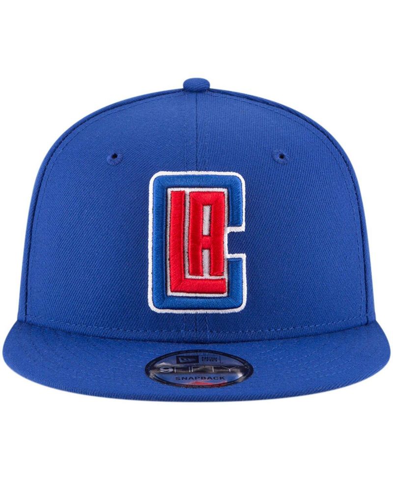 Men's Royal LA Clippers Official Team Color 9FIFTY Adjustable Snapback Hat