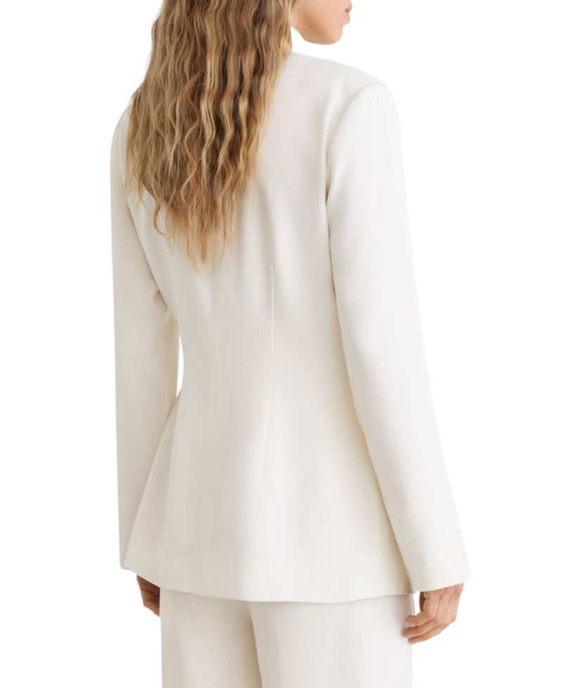 Women's Clover Wrap-Style Shawl-Lapel Blazer