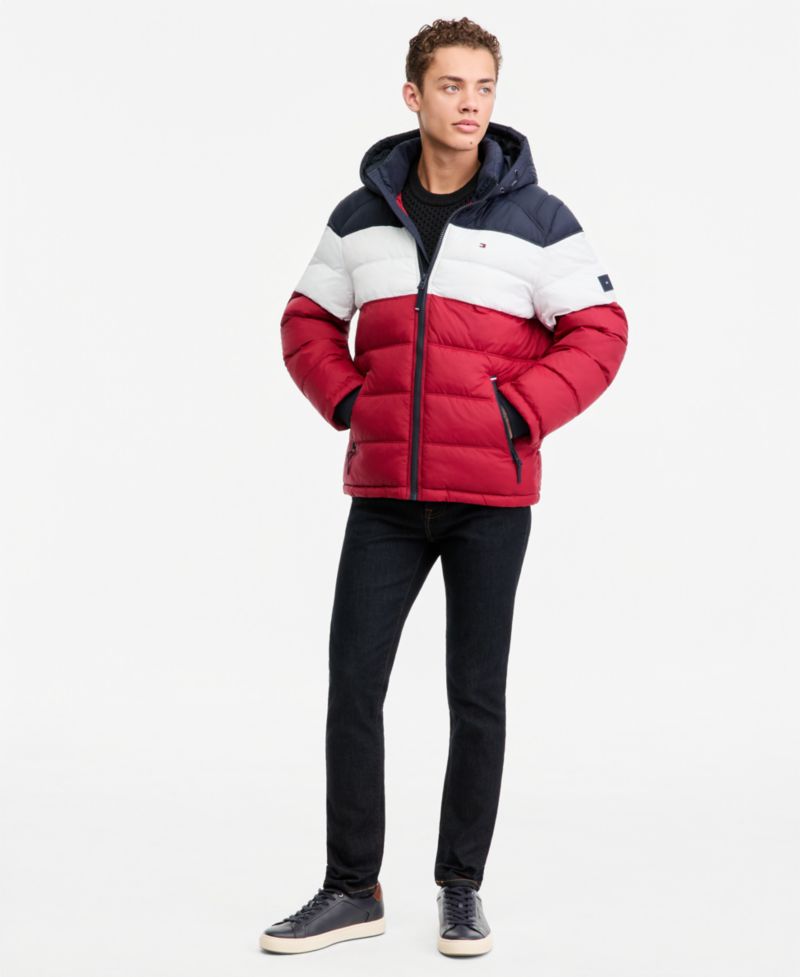 Красный/Белый/Синий Colorblock