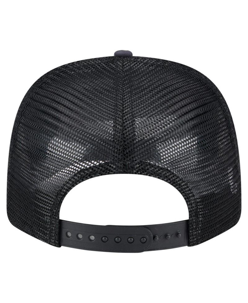 Men's Navy/Black New York Jets Adventure Drinks Pattern 9SEVENTY Stretch-Snap Hat