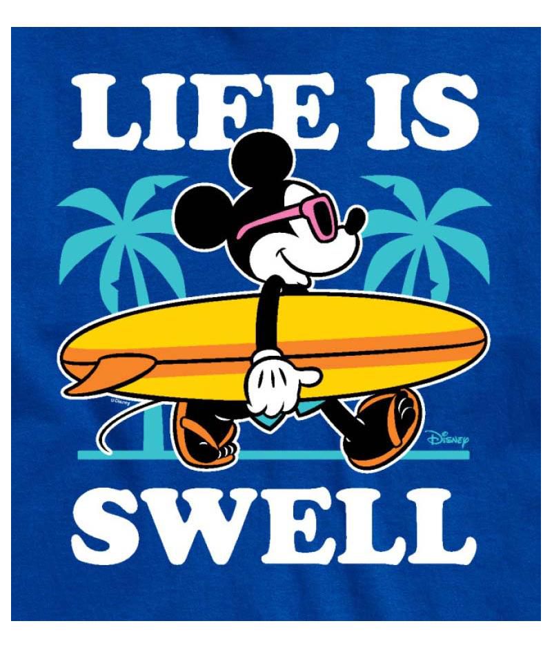 Hybrid Apparel Mickey Summer Mens Short Sleeve Tee