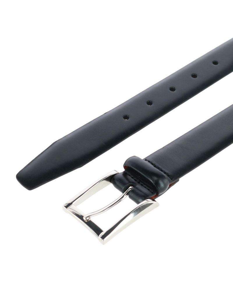 Men's Broderick 32mm Leather Dress Belt - Full Grain Leather, Classic Square Buckle