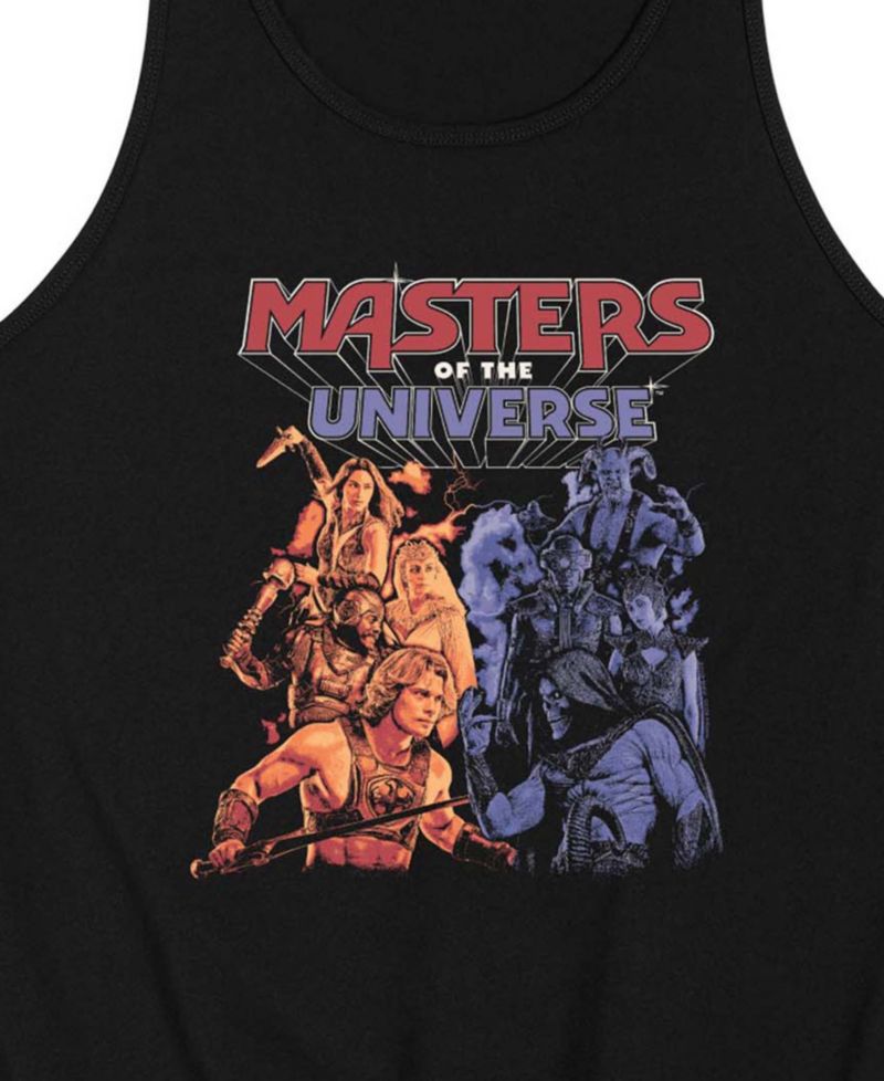 Men's Masters Of The Universe Heroes VS Villians Graphic Tank Top