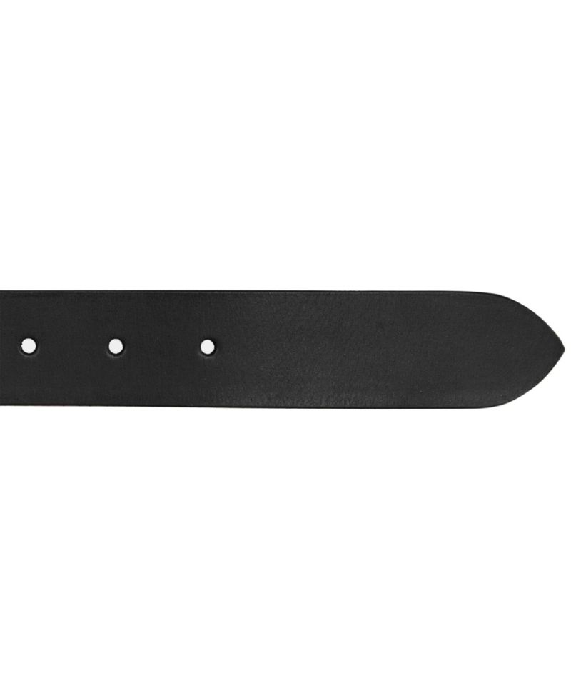 Women's Perforated Scalloped Edge Leather Belt