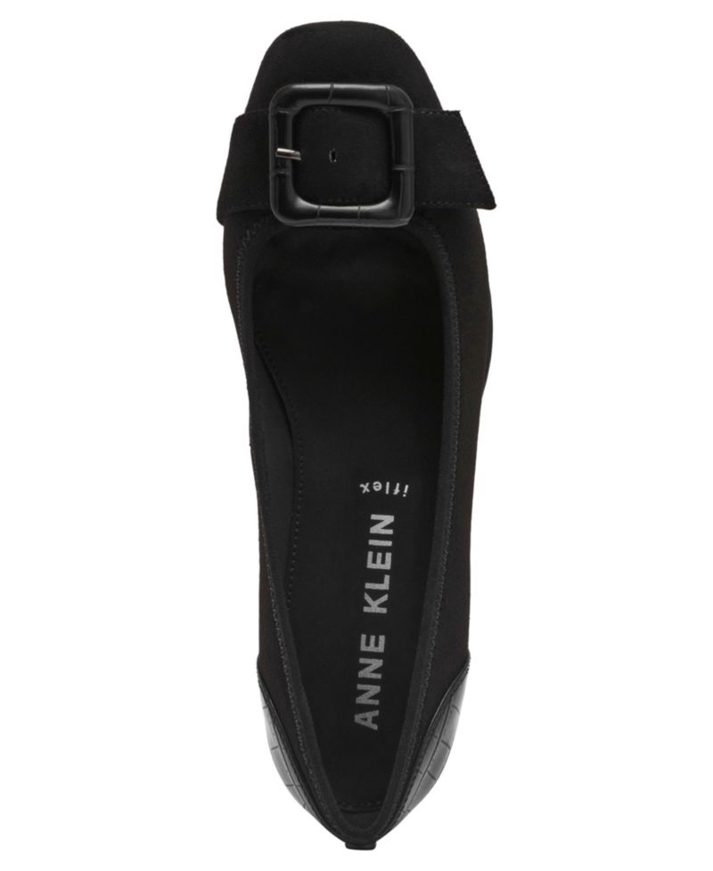 Women's Wyatt Buckle Wedge Pumps