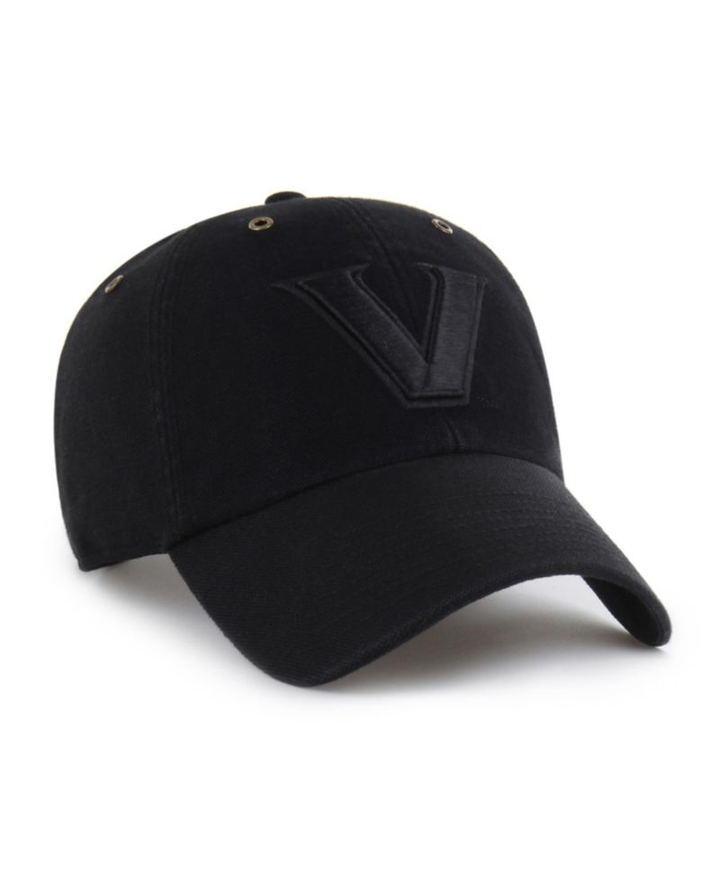Carhartt x '47 Men's Black Vanderbilt Commodores Clean Up Adjustable Hat