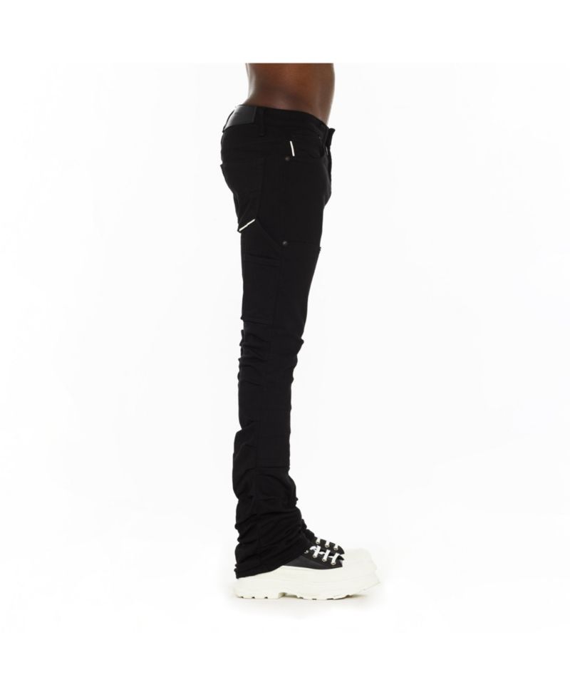 Men's Mars Loose-Fit Bootcut Cargo Denim Jeans