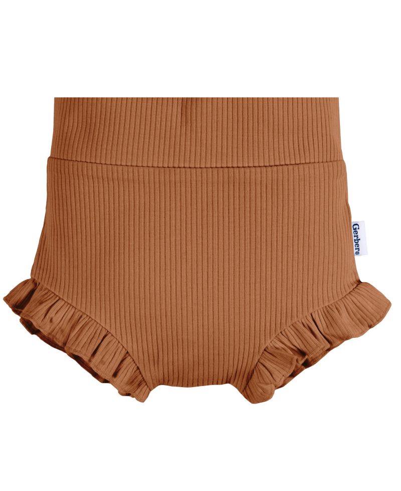 Baby Girls Bubble Shorts, 3-Pack