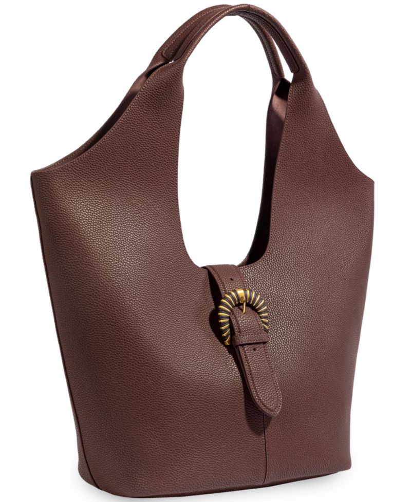 Lucy Medium Buckle Tote Handbag