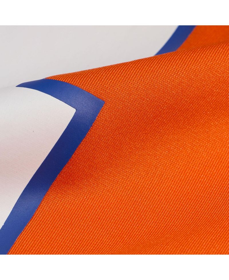 Men's Bo Nix Orange Denver Broncos Mile High Collection 1977 Throwback Player Game Jersey