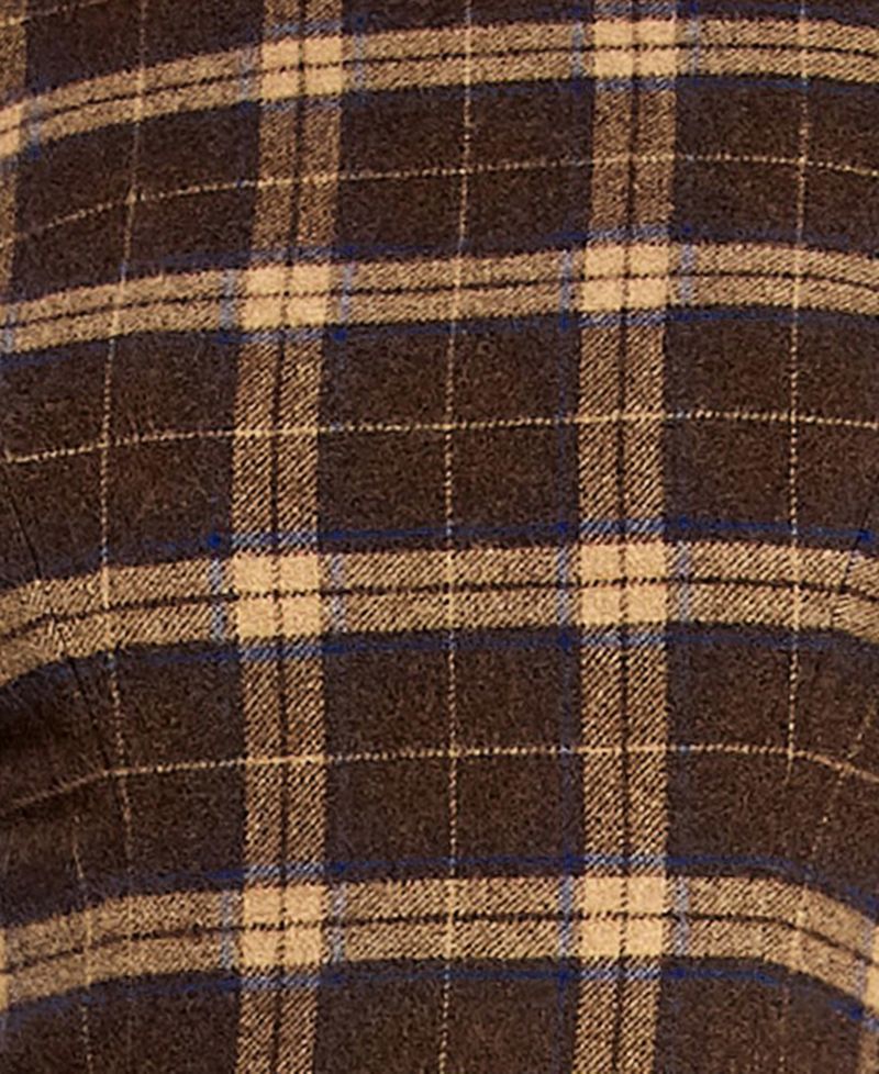 Juniors' Plaid Tie-Back Mini Dress