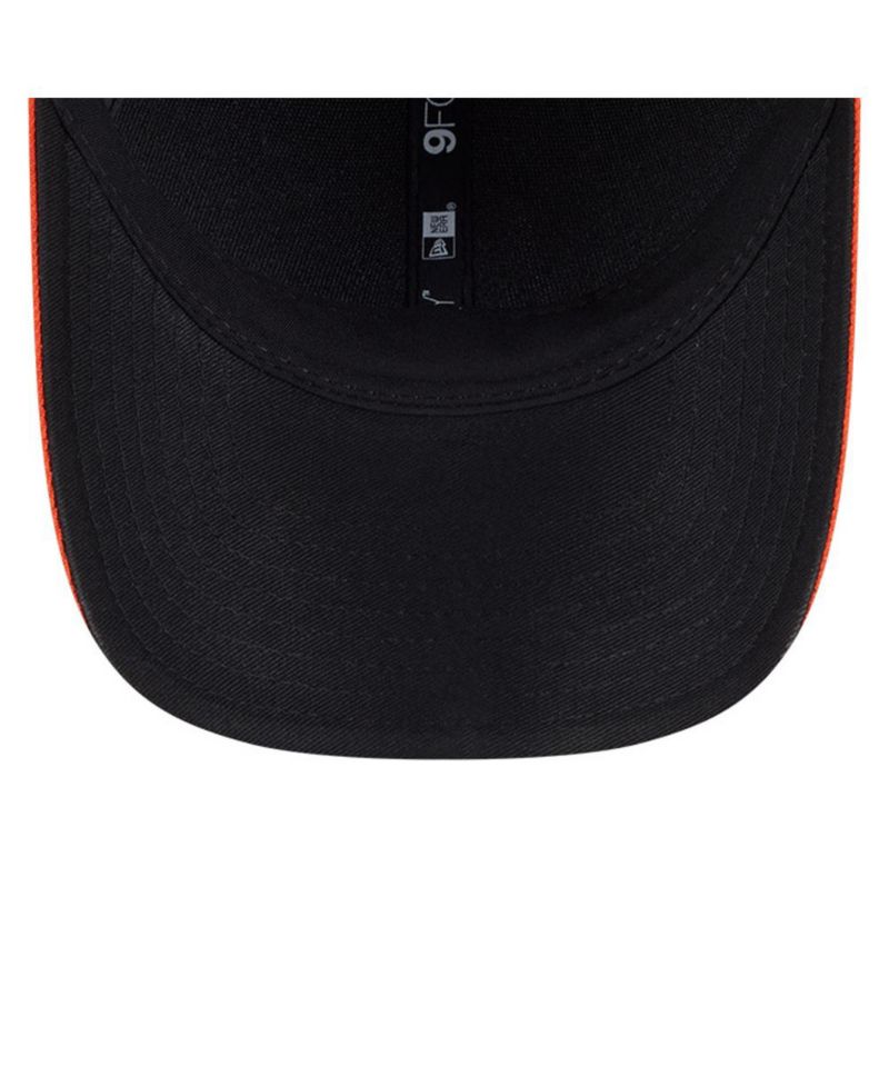 Men's Black/Orange San Francisco Giants Player Replica 9FORTY Adjustable Hat