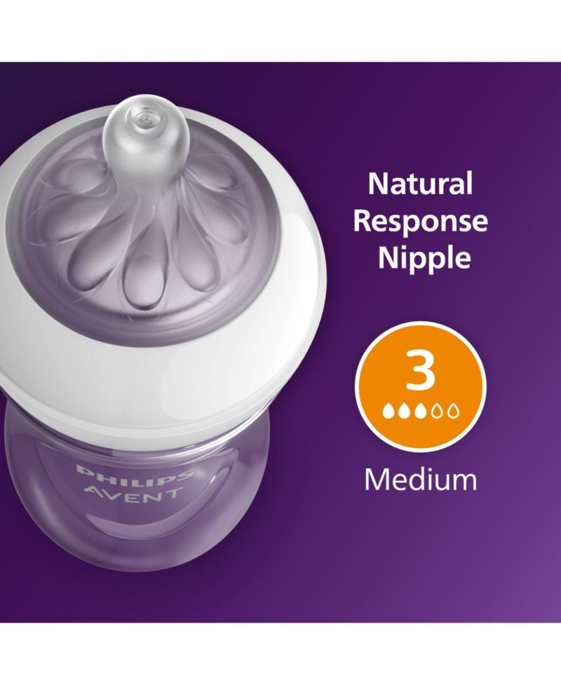 Baby Philips Natural Baby Bottles 3 Piece , 9oz