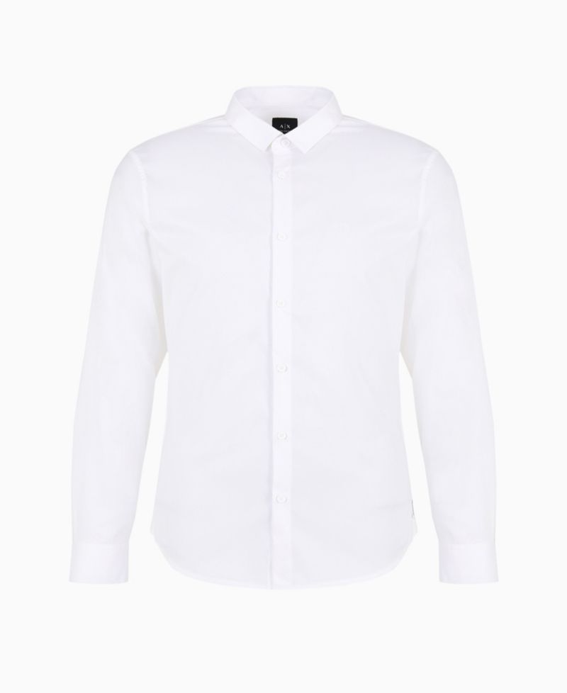Men's Slim Fit Ultra Stretch Lyocell Twill Button Up Shirt