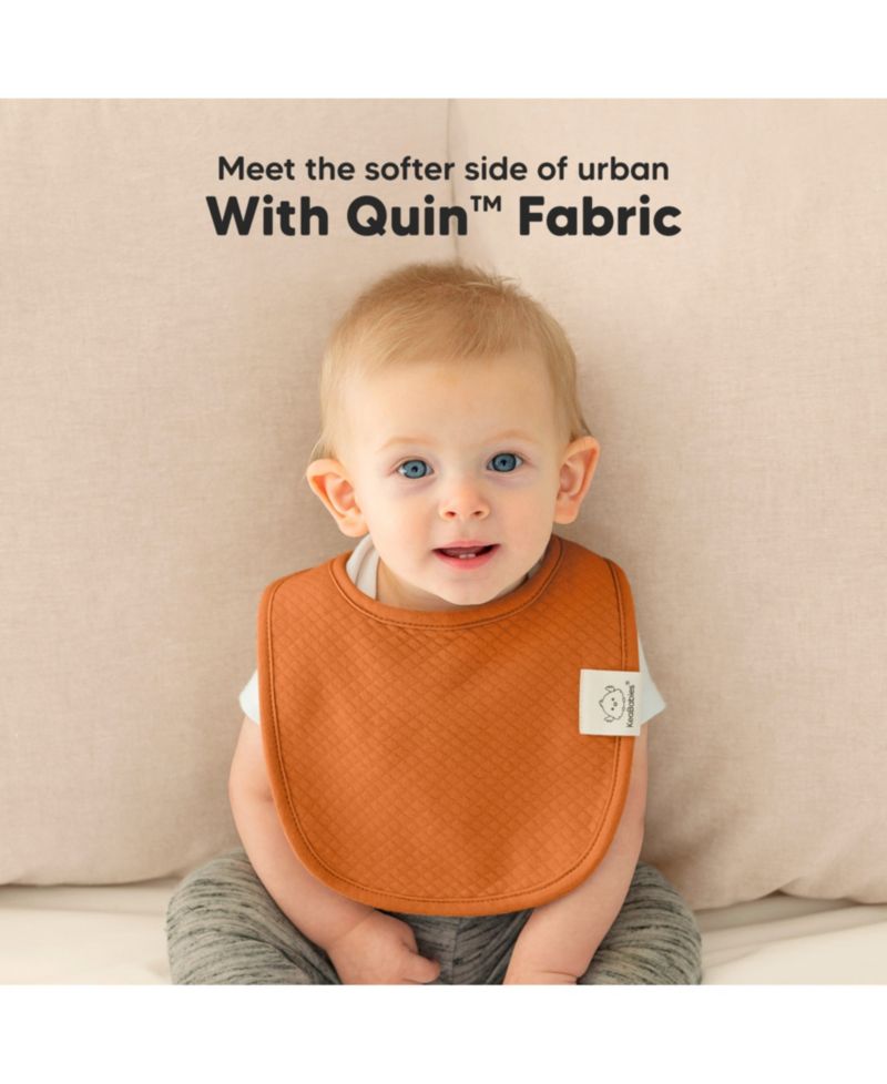 8pk Quin Baby Bibs for Drooling and Teething, Cotton Drool Bibs, Newborn Baby Boys, Baby Girls Bibs