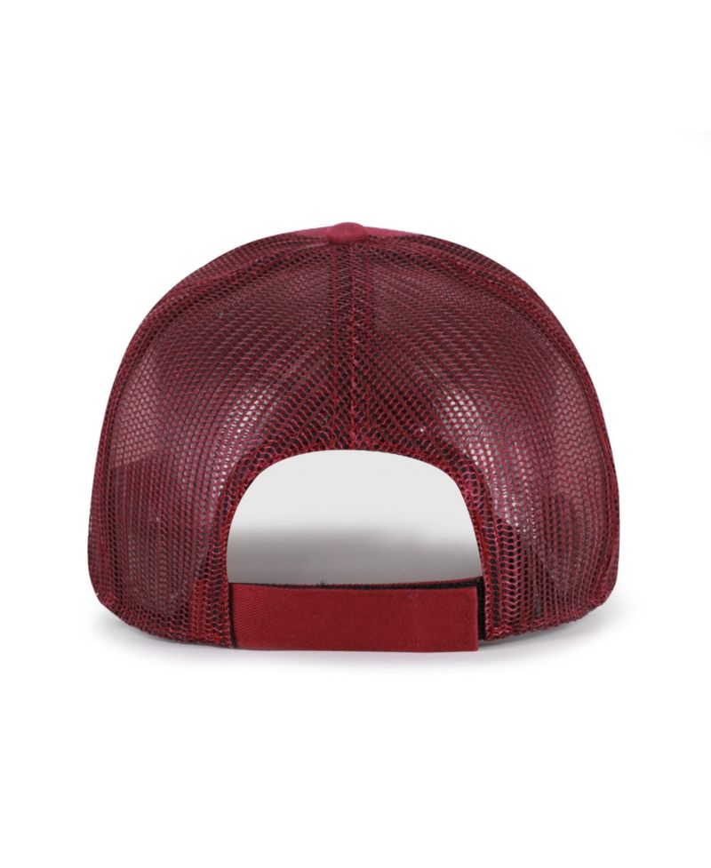Men's Burgundy Washington Commanders Roadway Adjustable Trucker Hat