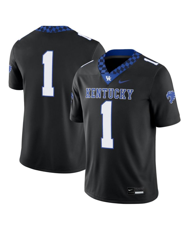 Men's 1 Black Kentucky Wildcats Alternate Game Jersey