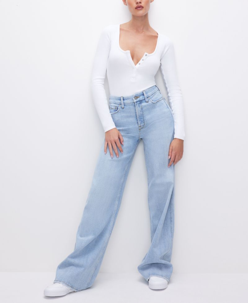 Women's Good Skate High-Rise Wide-Leg Jeans, Regular & Plus Size