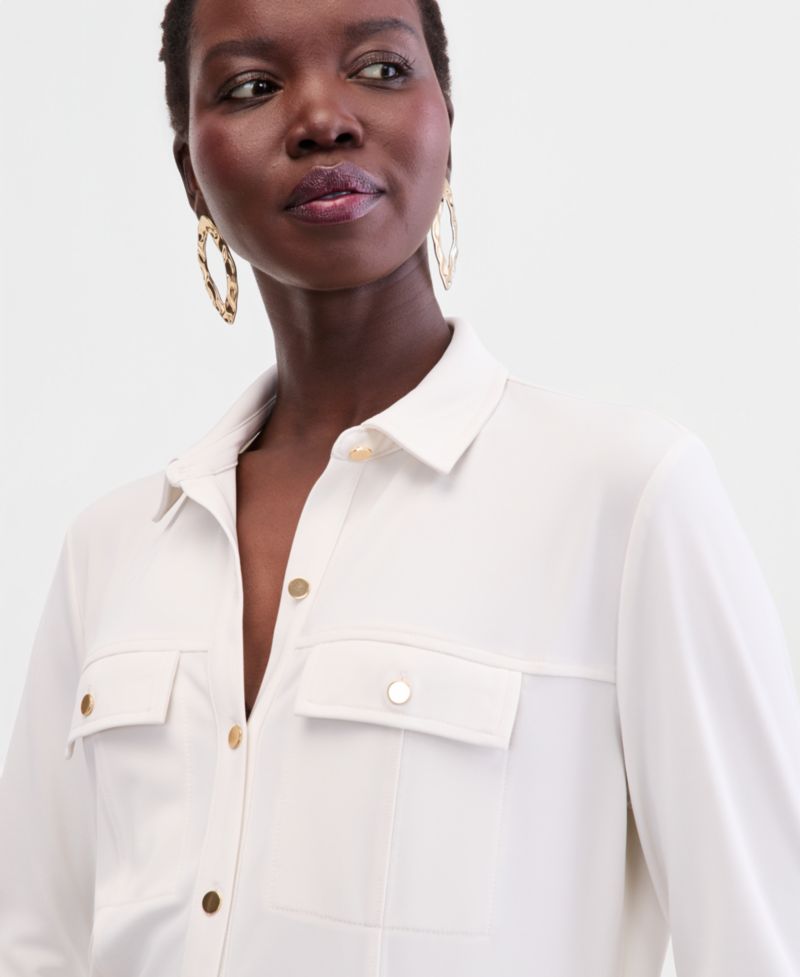 Women's Knit Utility Shirt