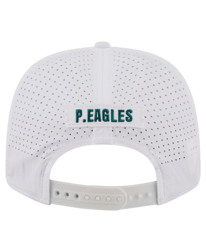 Men's White Philadelphia Eagles Name Plate 9SEVENTY Adjustable Hat