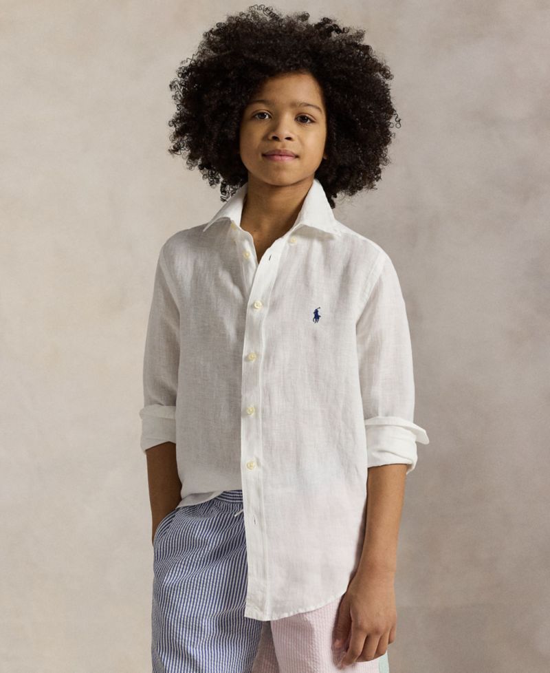 Boys' 8-20 Linen Shirt