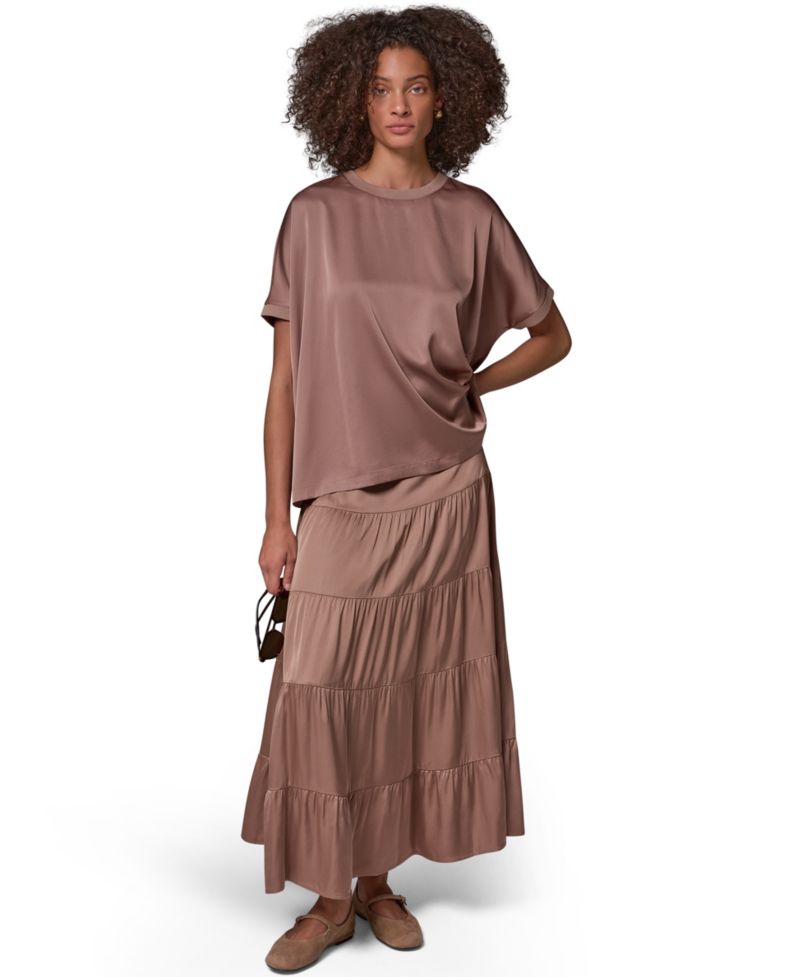 Women's Crewneck Boxy Blouse
