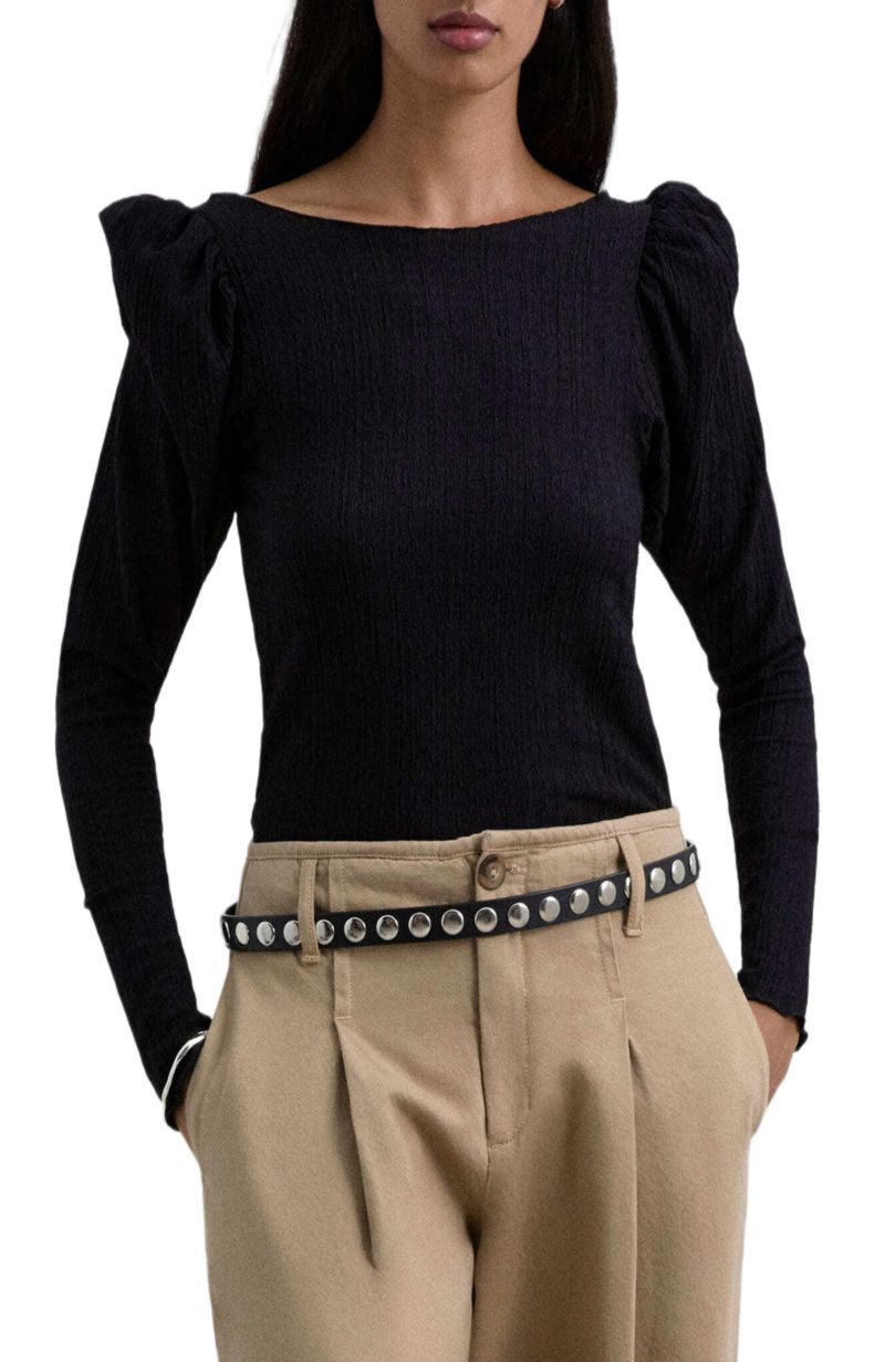 Women's Wrinkle Puff sleeve Tee