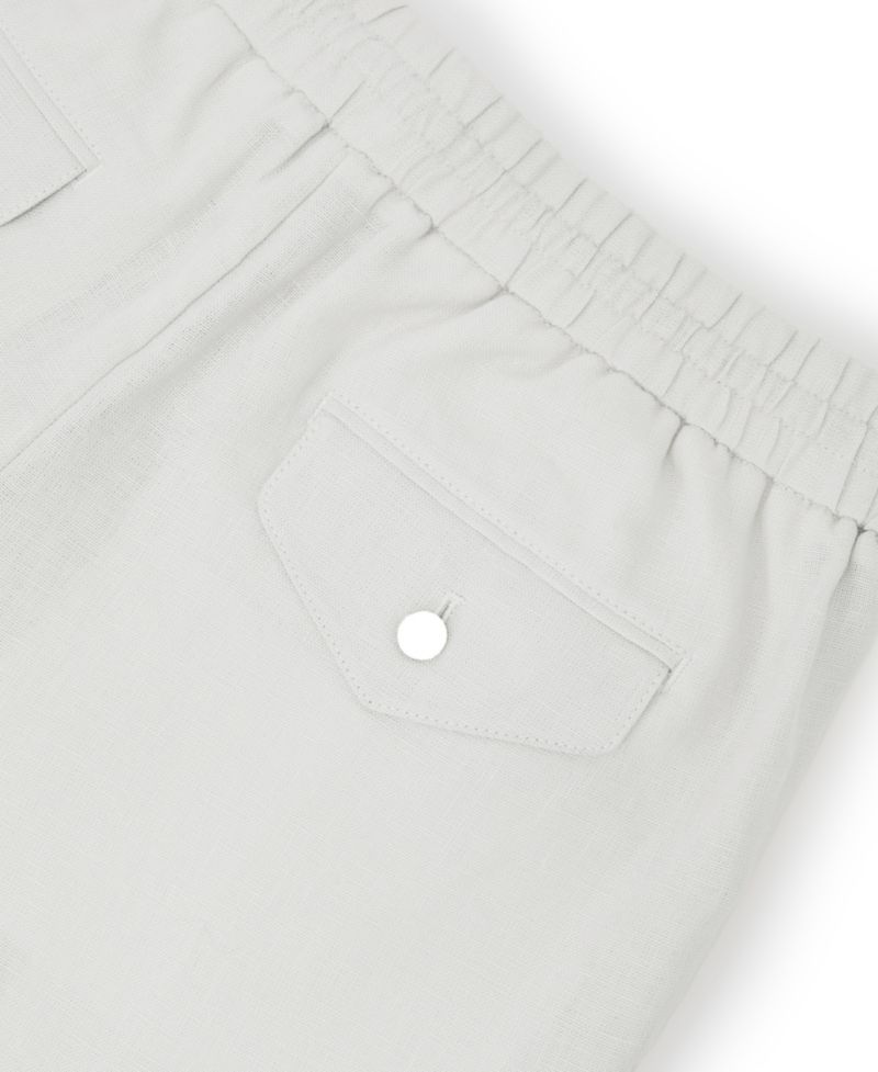 Men's Barges Shorts Linen Drawstring Shorts