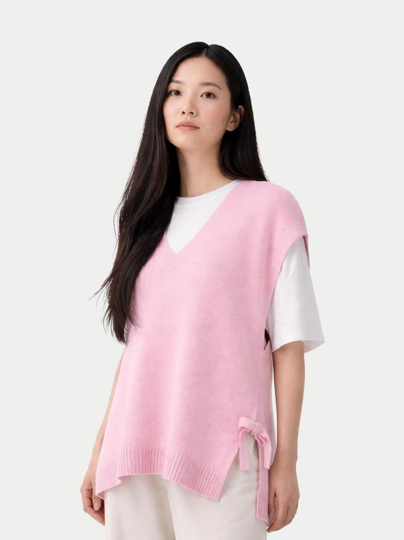 Maternity V-neck Cashmere Top