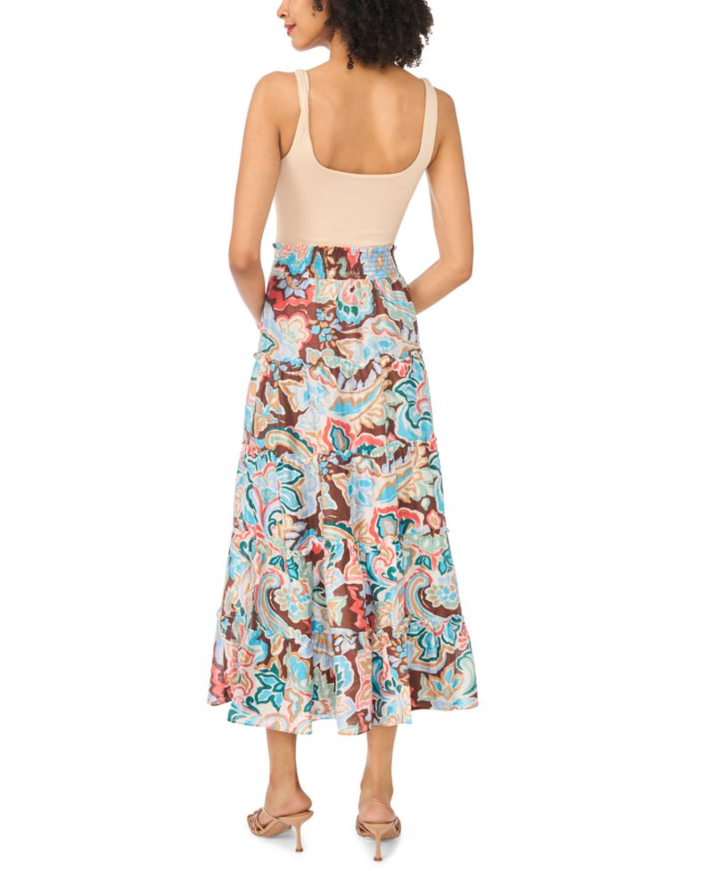 Women's Tiered Maxi Skirt
