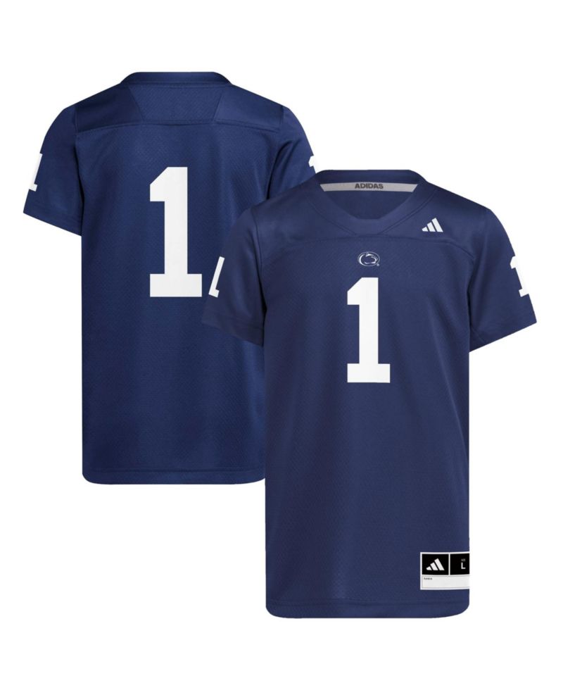 Big Boys and Girls Navy Penn State Nittany Lions Replica Jersey