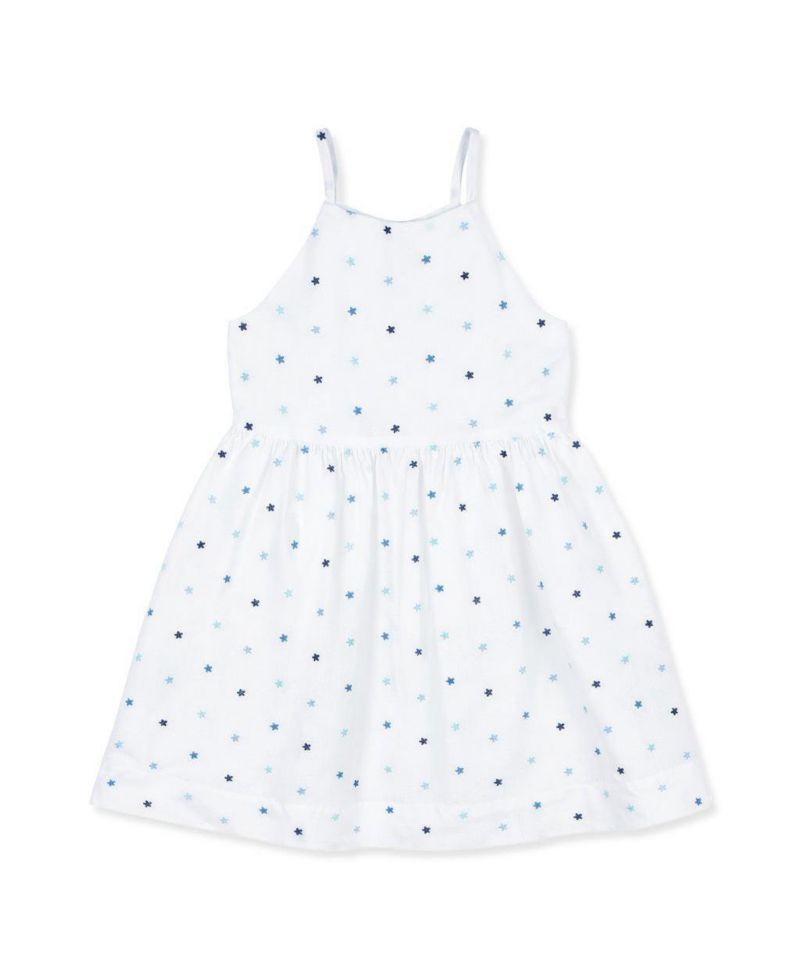 Little Girl Embroidered Floral Dress
