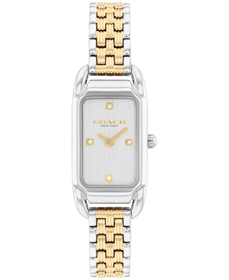 Women's Cadie Two Tone Stainless Steel Bracelet Watch, 17.5mm