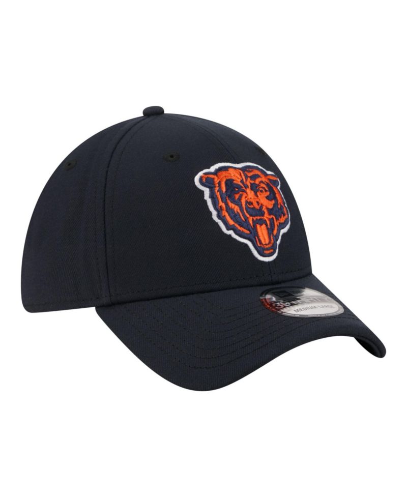 Men's Navy Chicago Bears Core Team 39THIRTY Flex Hat
