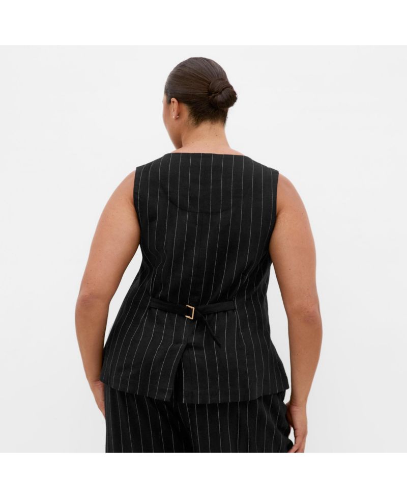 Women's Plus Size Kelly Stripe Vest