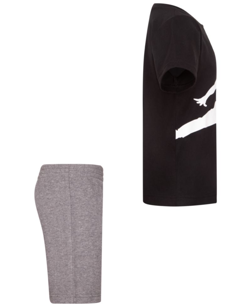 Boys' 2T-7 Jumbo Jumpman T-Shirt and Shorts, 2-Piece Set