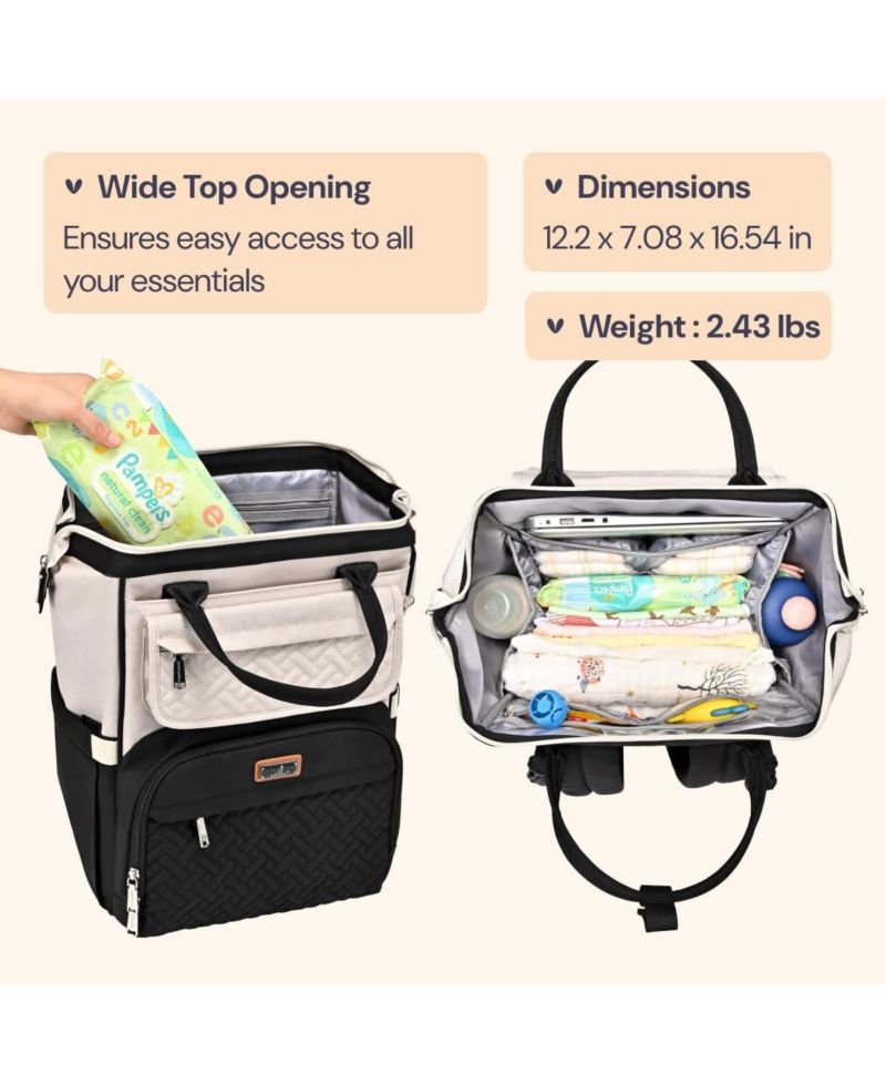 Kids Diaper Bag Backpack Ultimate Bag Versatile Diaper Bag for Modern Parents