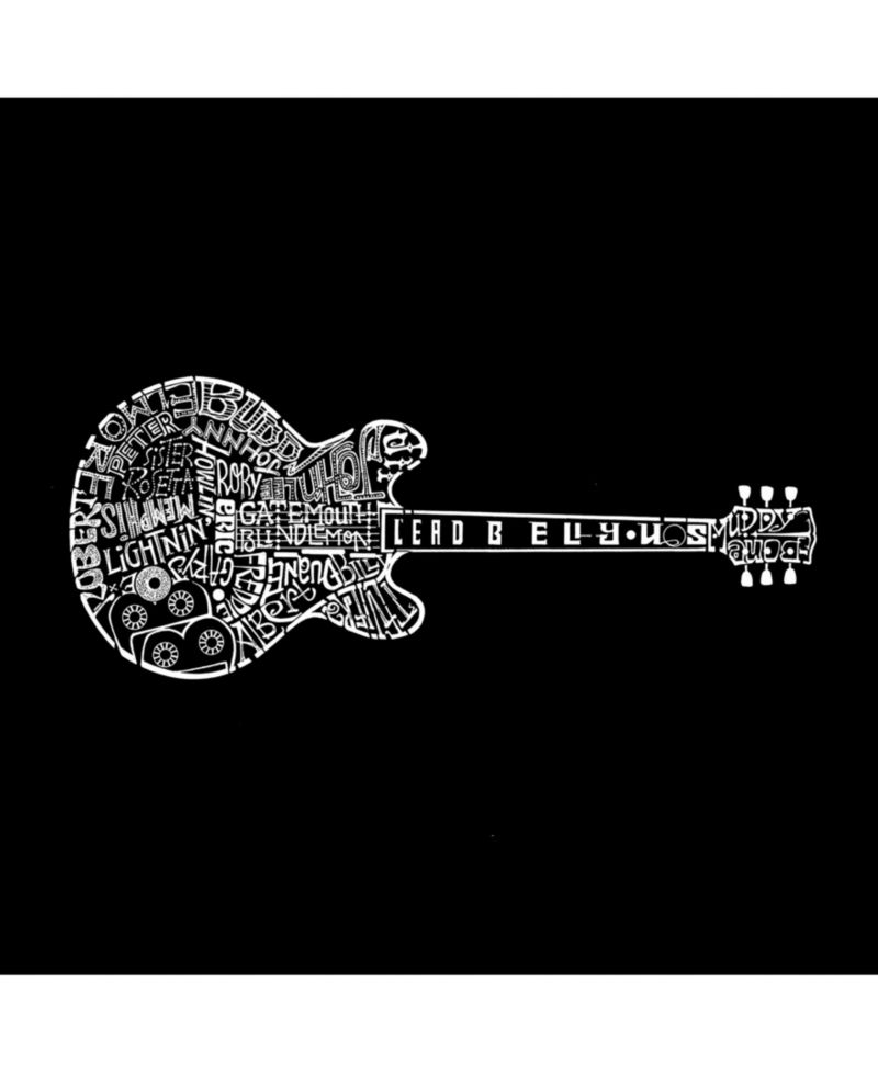 Men's Word Art Long Sleeve T-Shirt - Blues Legends