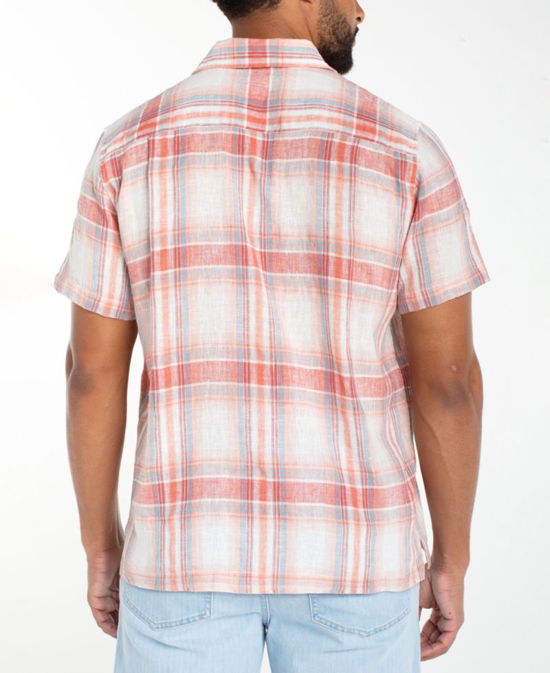 Men's Short-Sleeve Button-Up Shirt