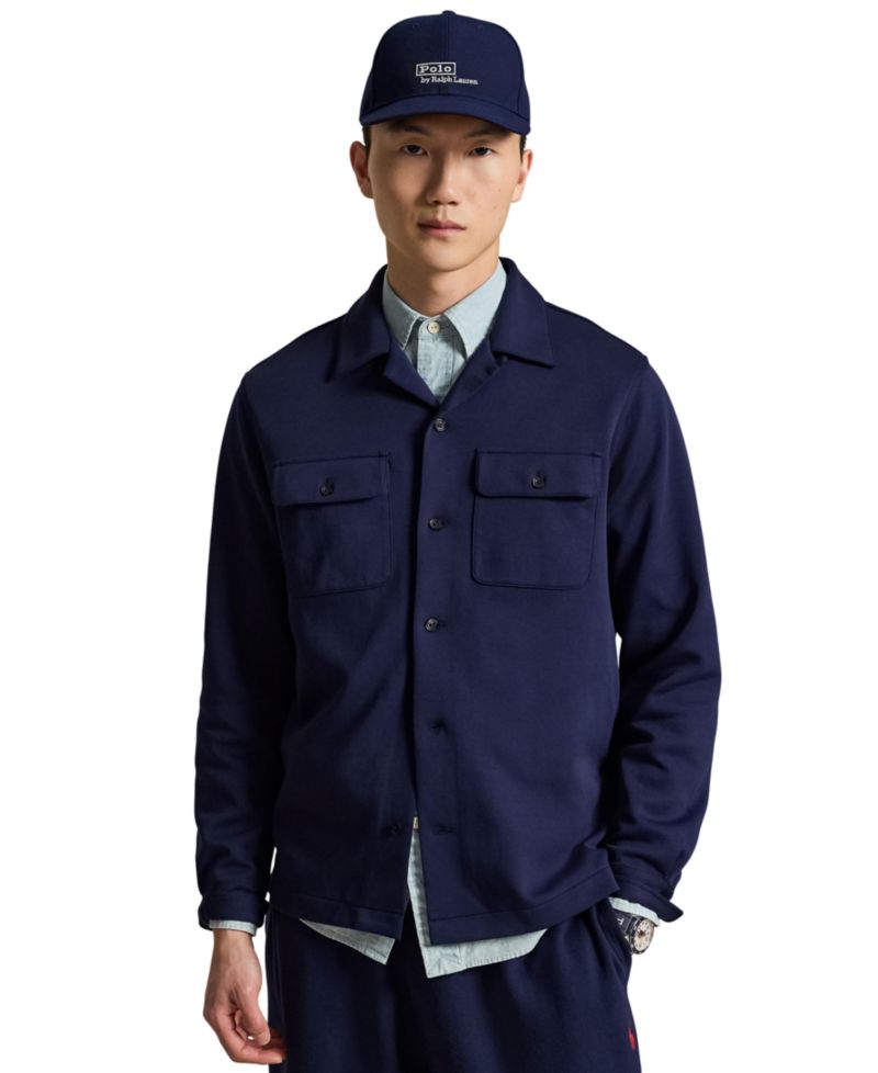 Men's Double-Knit Camp Shirt