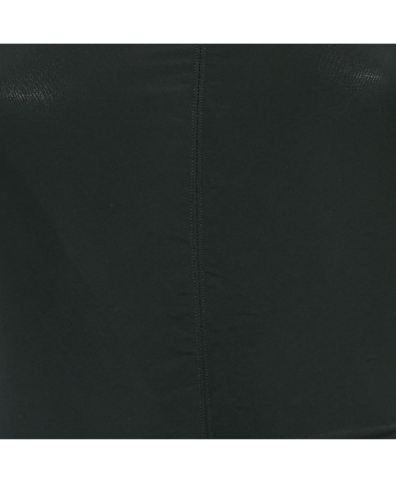 Women's Black Jersey Ruched Bodycon Dress