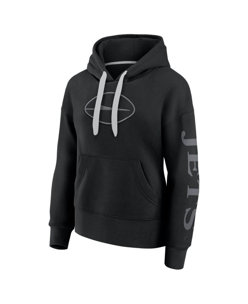 Women's Black New York Jets Elements Next Pullover Hoodie
