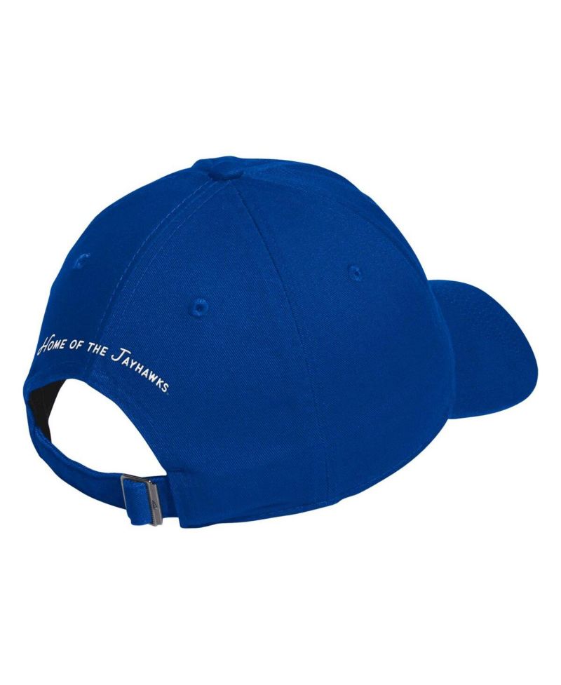 Men's Royal Kansas Jayhawks State Slouch Adjustable Hat